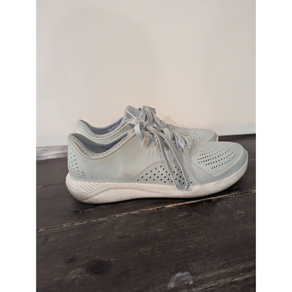 Size 10 - Crocs LiteRide Pacer Light Blue Summer Water Shoes